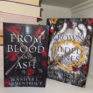 From Blood and Ash & The Crown of Gilded Bones Books